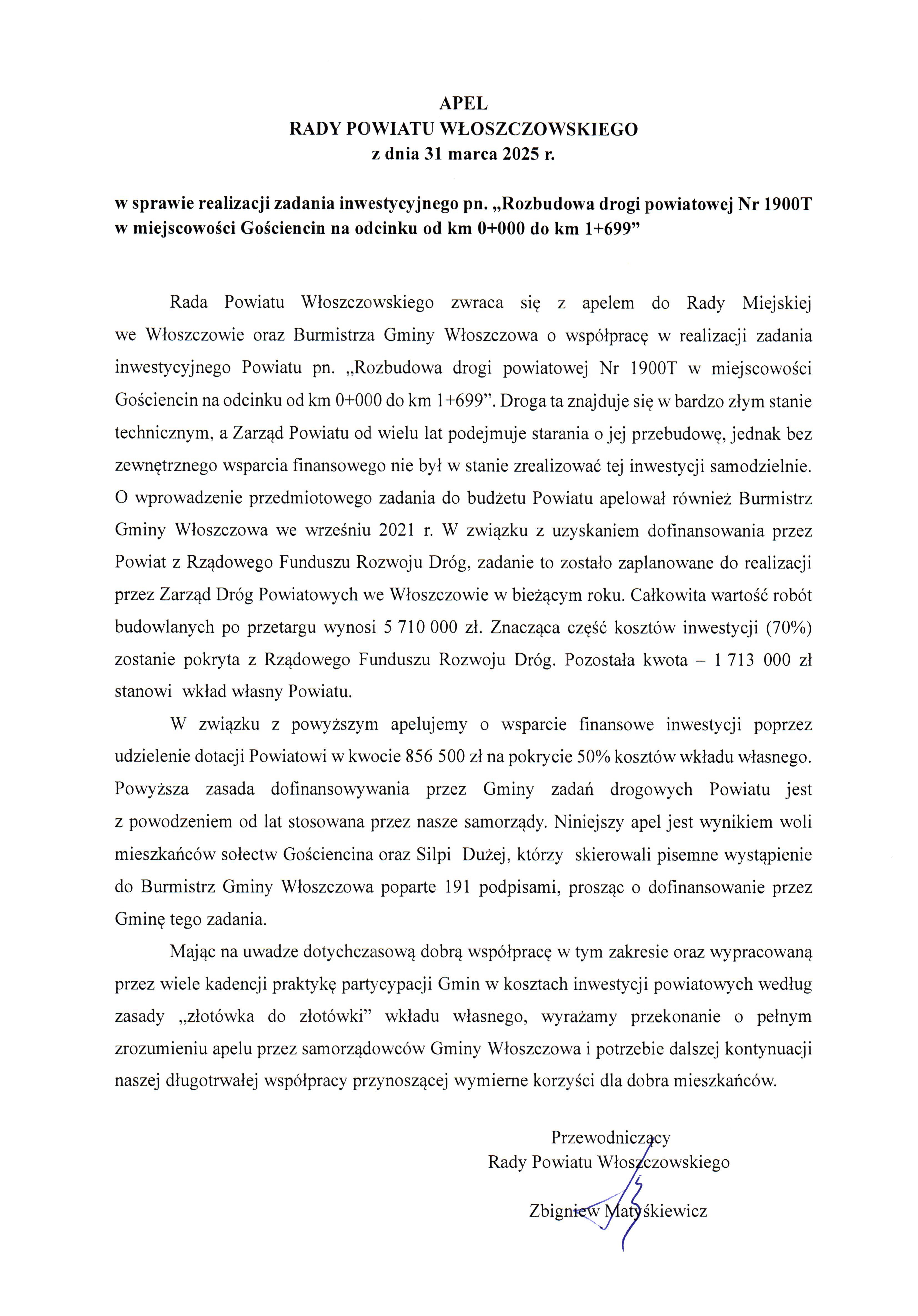 ApelRadyPowiatu_ws-drogi_w_Gościencinie_poprawiony