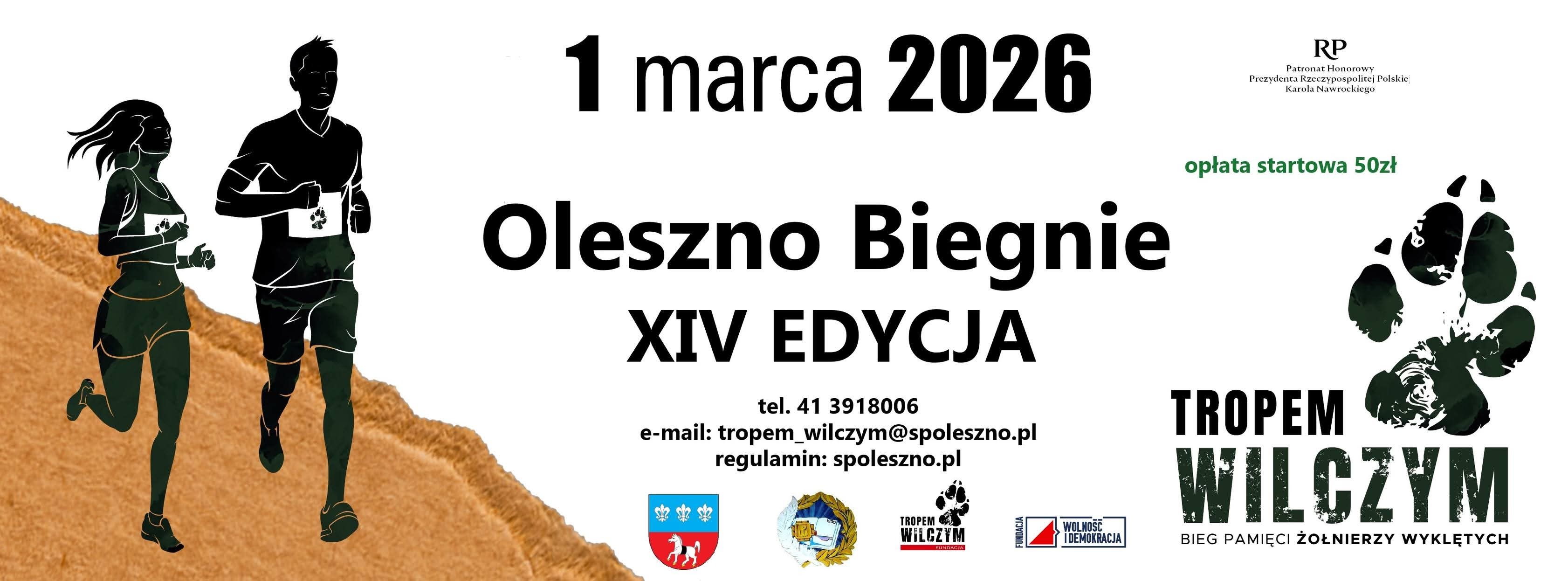 BiegTropemWilczymOleszno2026