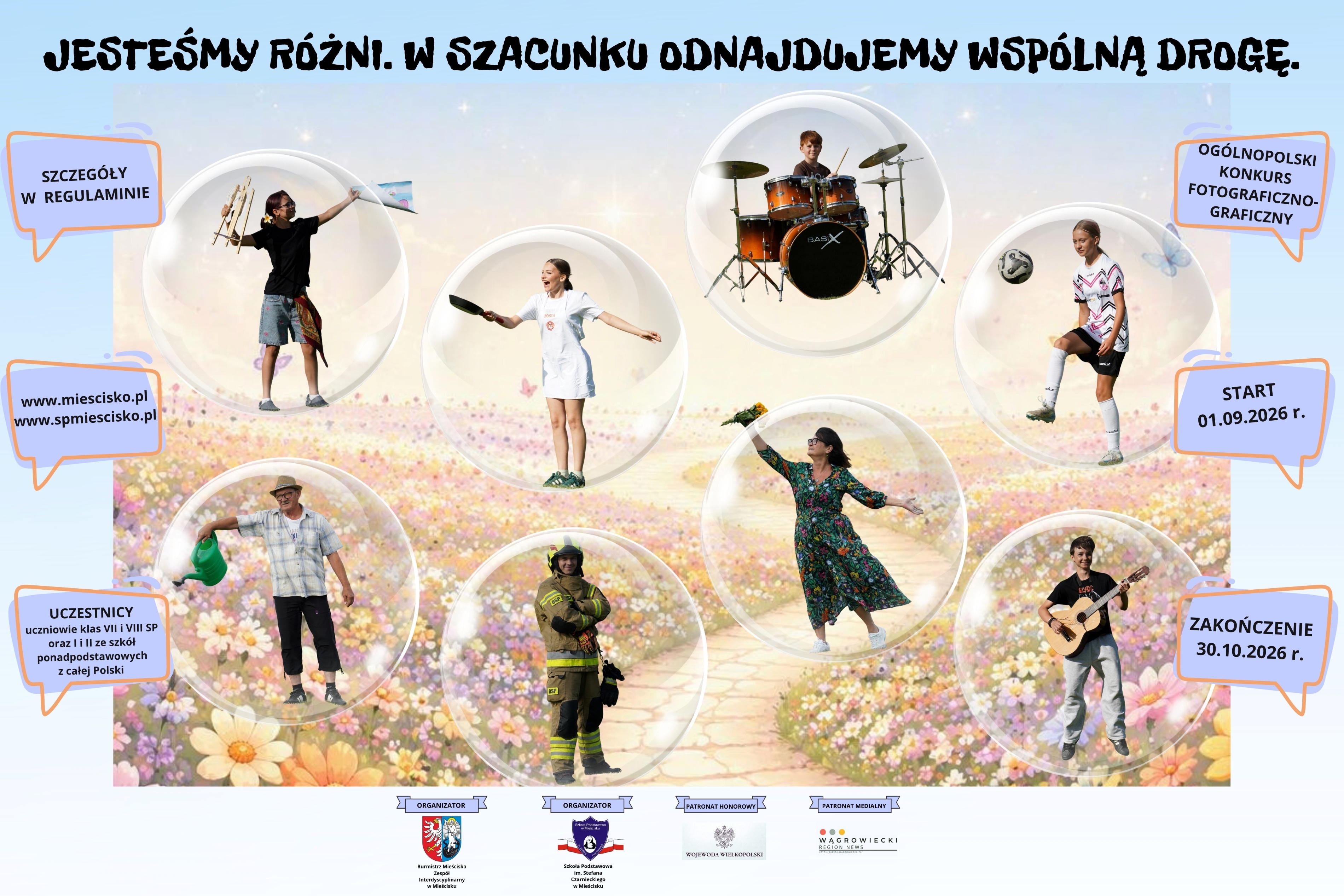 PlakatKonkursJesteśmyR&oacute;żni2026