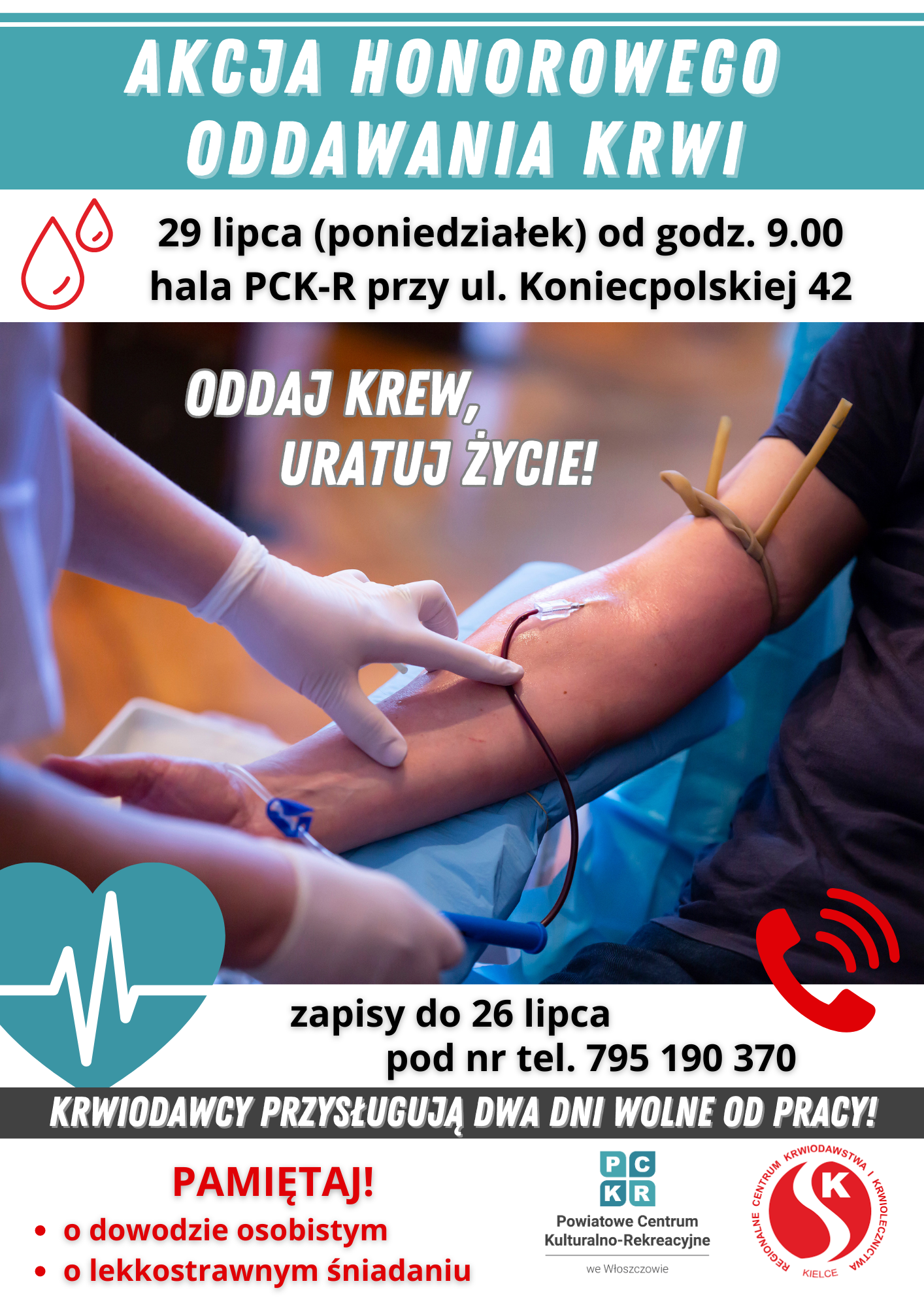 Plakat_AkcjaHonorowegoOddawaniaKrwi_lipiec2024