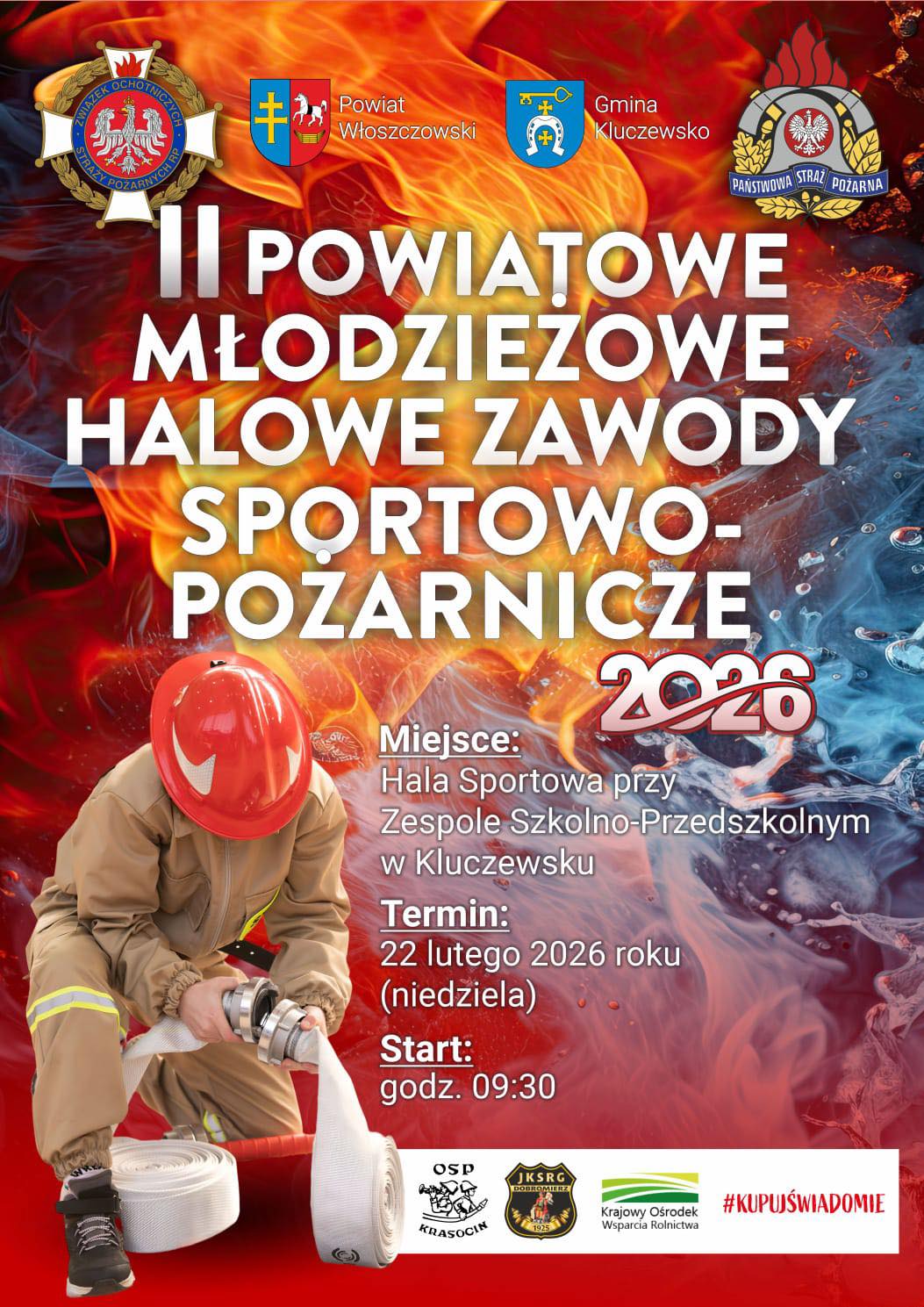 Plakat_IIPowiatoweMłodzieżoweZawodyPożarnicze2026