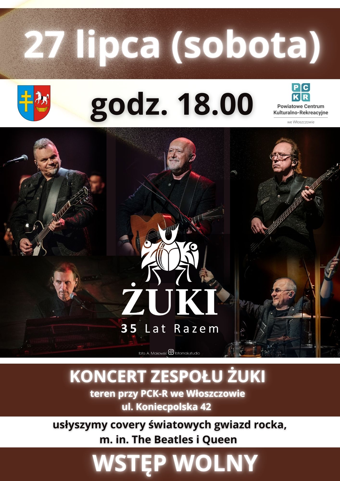 Plakat_KoncertZespołuŻuki_2024