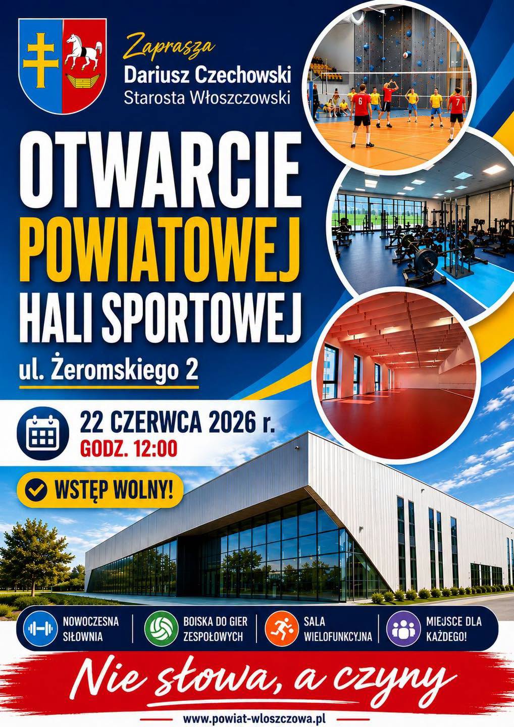 Plakat_otwarcieHaliPrzyILO_2026