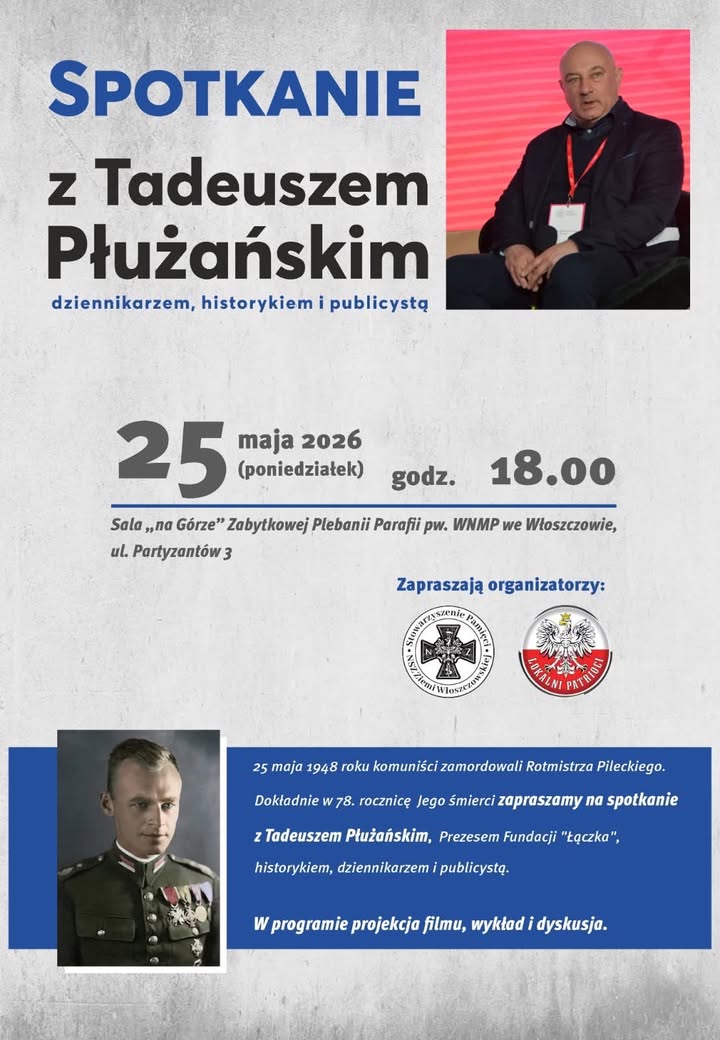 Plakat_spotkanie_zT-Płużańskim