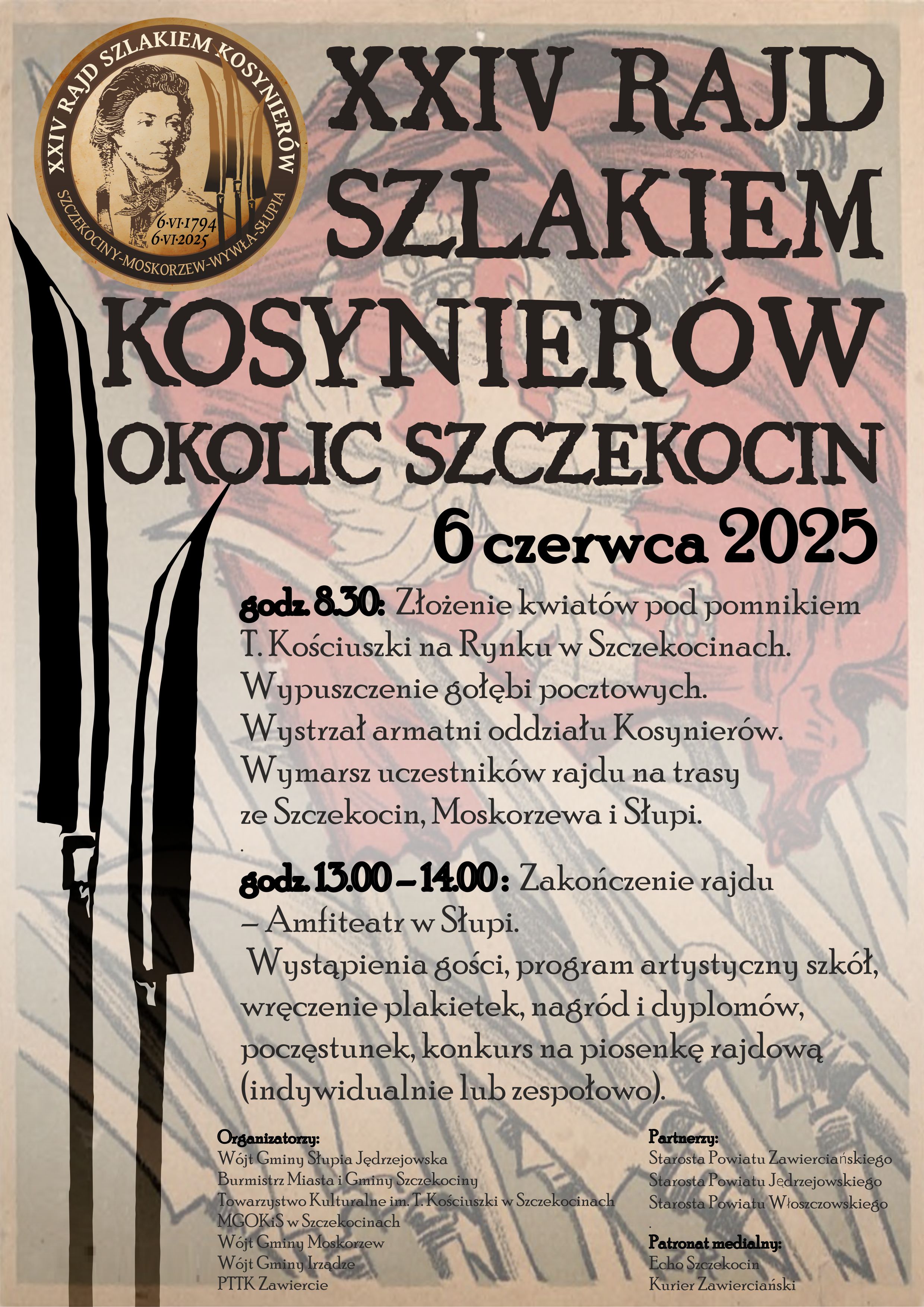 plakatRajdKosynier&oacute;w2025