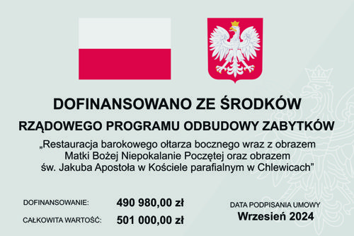 tablica_ParafiaChlewice_ołtarzBoczny2024m