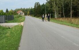 Pierwszy krok do budowy chodnika przy ul. 1-go Maja w Kluczewsku 6