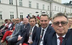 Wieniec z powiatu włoszczowskiego na dożynkach prezydenckich w Warszawie  11