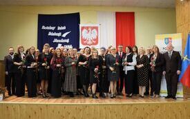Uroczyste wręczenie nagr&oacute;d Starosty dla nauczycieli  3