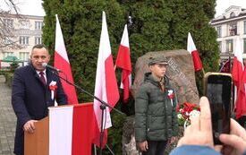 Przem&oacute;wienie wygłasza Burmistrz Gminy Włoszczowa