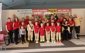 DDP Dobromierz &ndash; trzecia drużyna Og&oacute;lnopolskiego Finału Halowych Zawod&oacute;w Dziecięcych Drużyn Pożarniczych w Zakrzowie 2