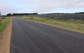 Wizytowano wyremontowaną drogę powiatową Bałk&oacute;w-Dzierzg&oacute;w  12