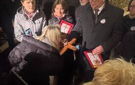 Delegacja z powiatu włoszczowskiego wzięła udział w poruszającej  uroczystości religijno-patriotycznej w Gdańsku 3