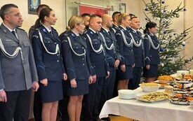 Spotkanie opłatkowe w Komendzie Powiatowej Policji we Włoszczowie 3