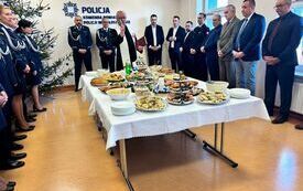 Spotkanie opłatkowe w Komendzie Powiatowej Policji we Włoszczowie 4