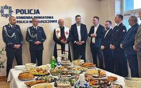 Spotkanie opłatkowe w Komendzie Powiatowej Policji we Włoszczowie 6