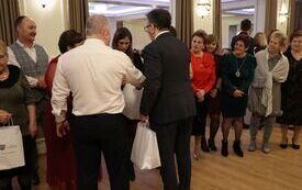 Koła Gospodyń Wiejskich, Stowarzyszenia i Kluby Seniora z terenu powiatu włoszczowskiego wspaniale bawiły się podczas Zabawy Karnawałowej 10