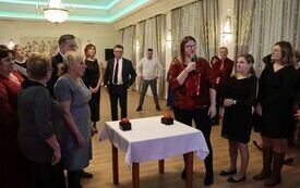 Koła Gospodyń Wiejskich, Stowarzyszenia i Kluby Seniora z terenu powiatu włoszczowskiego wspaniale bawiły się podczas Zabawy Karnawałowej 31