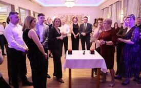 Koła Gospodyń Wiejskich, Stowarzyszenia i Kluby Seniora z terenu powiatu włoszczowskiego wspaniale bawiły się podczas Zabawy Karnawałowej 34