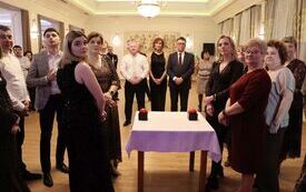 Koła Gospodyń Wiejskich, Stowarzyszenia i Kluby Seniora z terenu powiatu włoszczowskiego wspaniale bawiły się podczas Zabawy Karnawałowej 36