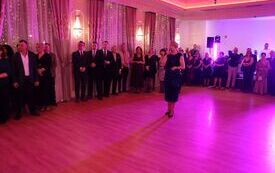 Koła Gospodyń Wiejskich, Stowarzyszenia i Kluby Seniora z terenu powiatu włoszczowskiego wspaniale bawiły się podczas Zabawy Karnawałowej 76