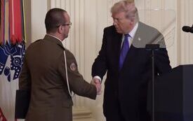 Karol Cierpica z Oleszna przemawiał w Białym Domu 4