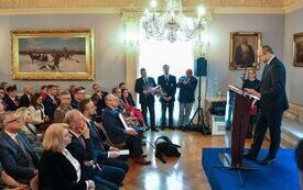 Karol Cierpica z Oleszna przemawiał w Białym Domu 8