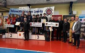 We Włoszczowie odbyły się Halowe Wojew&oacute;dzkie  Młodzieżowe Zawody Sportowo-Pożarnicze  4