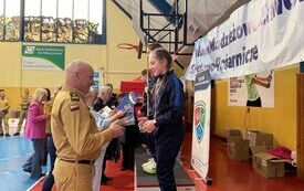 We Włoszczowie odbyły się Halowe Wojew&oacute;dzkie  Młodzieżowe Zawody Sportowo-Pożarnicze  7