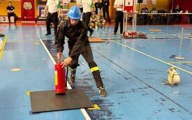 We Włoszczowie odbyły się Halowe Wojew&oacute;dzkie  Młodzieżowe Zawody Sportowo-Pożarnicze  13