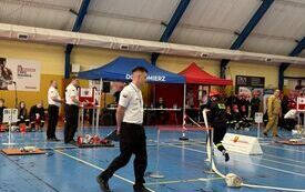 We Włoszczowie odbyły się Halowe Wojew&oacute;dzkie  Młodzieżowe Zawody Sportowo-Pożarnicze  16