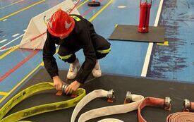 We Włoszczowie odbyły się Halowe Wojew&oacute;dzkie  Młodzieżowe Zawody Sportowo-Pożarnicze  17