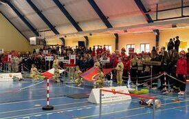 We Włoszczowie odbyły się Halowe Wojew&oacute;dzkie  Młodzieżowe Zawody Sportowo-Pożarnicze  18