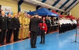 We Włoszczowie odbyły się Halowe Wojew&oacute;dzkie  Młodzieżowe Zawody Sportowo-Pożarnicze  25