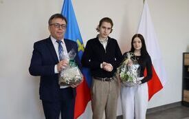 Przed Świętami Wielkanocnymi Starostę Włoszczowskiego odwiedzili wyjątkowi goście 1