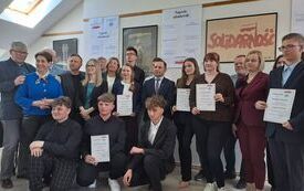Włoszczowski &bdquo;Staszic&rdquo; i &bdquo;Czarniecki&rdquo;  w XXII Finale Wojew&oacute;dzkiego Konkursu Wiedzy o NSZZ Solidarność 2