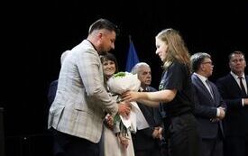 Uroczyście otwarto Wielofunkcyjną Powiatową Halę Sportową we Włoszczowie 73