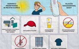Wysokie temperatury mogą stanowić zagrożenie dla zdrowia.  Pamiętaj o kilku zasadach! 6