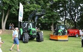 Stoisko promocyjne - park maszynowy firmy ROLMA