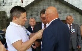 Uroczyste wręczenie odznaki honorowej Zasłużony dla rolnictwa