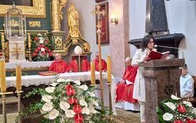 Uroczystość sprowadzenia relikwii świętego Andrzeja Boboli do Sanktuarium Matki Bożej Opiekunki Rodzin we Włoszczowie 7