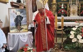 Uroczystość sprowadzenia relikwii świętego Andrzeja Boboli do Sanktuarium Matki Bożej Opiekunki Rodzin we Włoszczowie 10