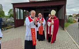 Uroczystość sprowadzenia relikwii świętego Andrzeja Boboli do Sanktuarium Matki Bożej Opiekunki Rodzin we Włoszczowie 30