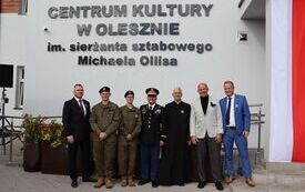 Sierż. sztab. Michael Ollis patronem Centrum Kultury w Olesznie 4