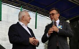 Starosta wita Posła na Sejm RP Krzysztofa Lipca i zaprasza go do zabrania głosu
