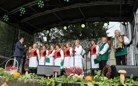 Piękne stoiska i pyszne potrawy na II Darach Las&oacute;w Powiatu Włoszczowskiego  66