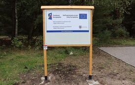 Budowa altany wraz z elementami małej architektury na Biadaszku już zakończona 1