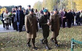 82. rocznica zwycięskiej bitwy pod Chotowem.  Oddano hołd poległym żołnierzom Armii Krajowej majora Eugeniusza Kaszyńskiego &bdquo;Nurta&rdquo;. 42