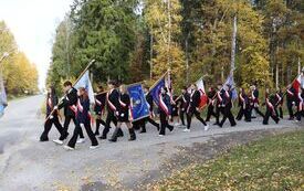 82. rocznica zwycięskiej bitwy pod Chotowem.  Oddano hołd poległym żołnierzom Armii Krajowej majora Eugeniusza Kaszyńskiego &bdquo;Nurta&rdquo;. 74