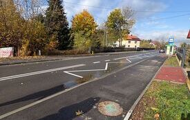 Wizytacja rob&oacute;t drogowych w Dzierzgowie, Gościencinie  oraz na odcinku drogi Czarnca-Kąty  10